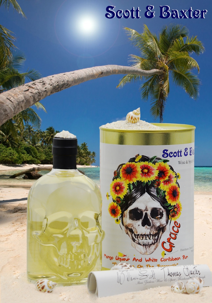 Scott & B. OTDB Grace Mango Liqueur Rum 21% 0,50l