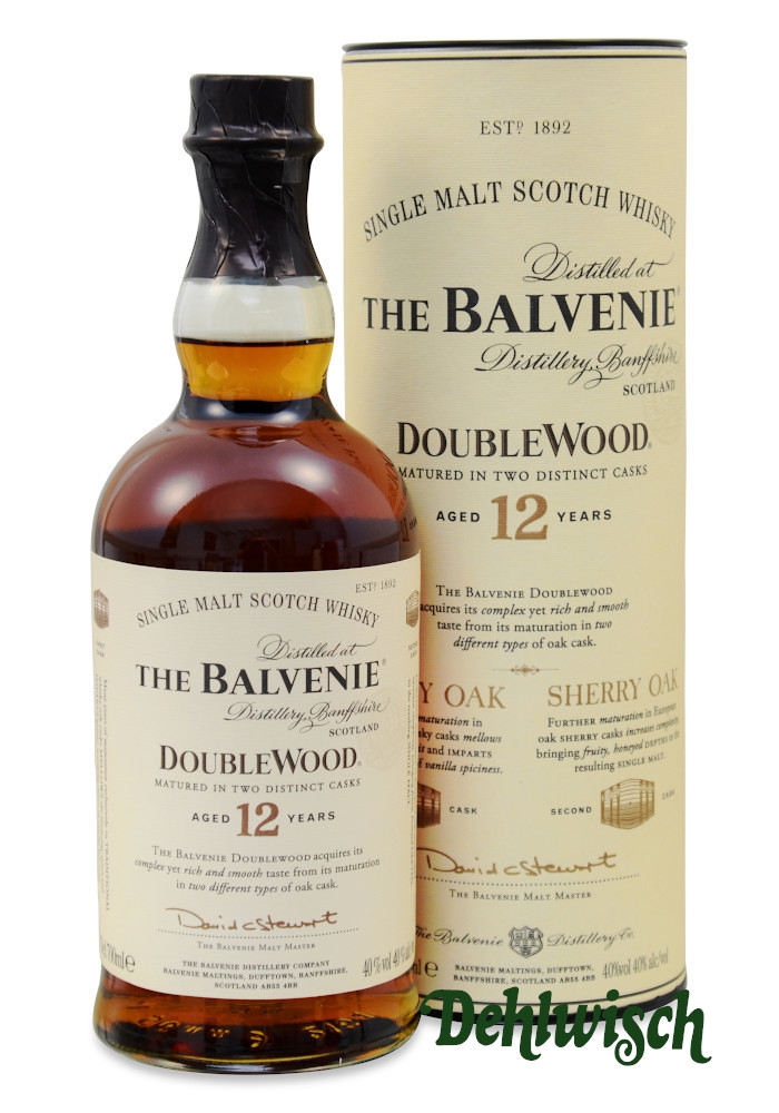 Balvenie Highland Malt Double Wood 12yrs 40% 0,70l