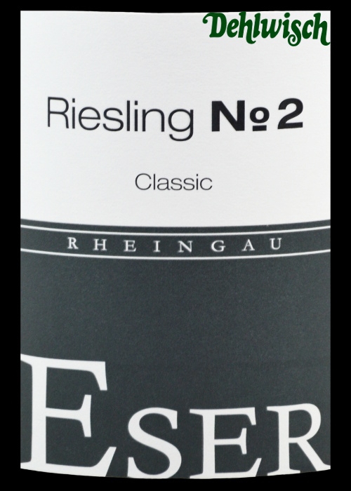 Eser Riesling No. 2 Classic 0,75l