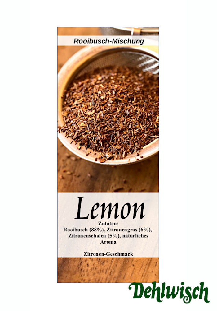 Lemon - aromatisierter Rooibush