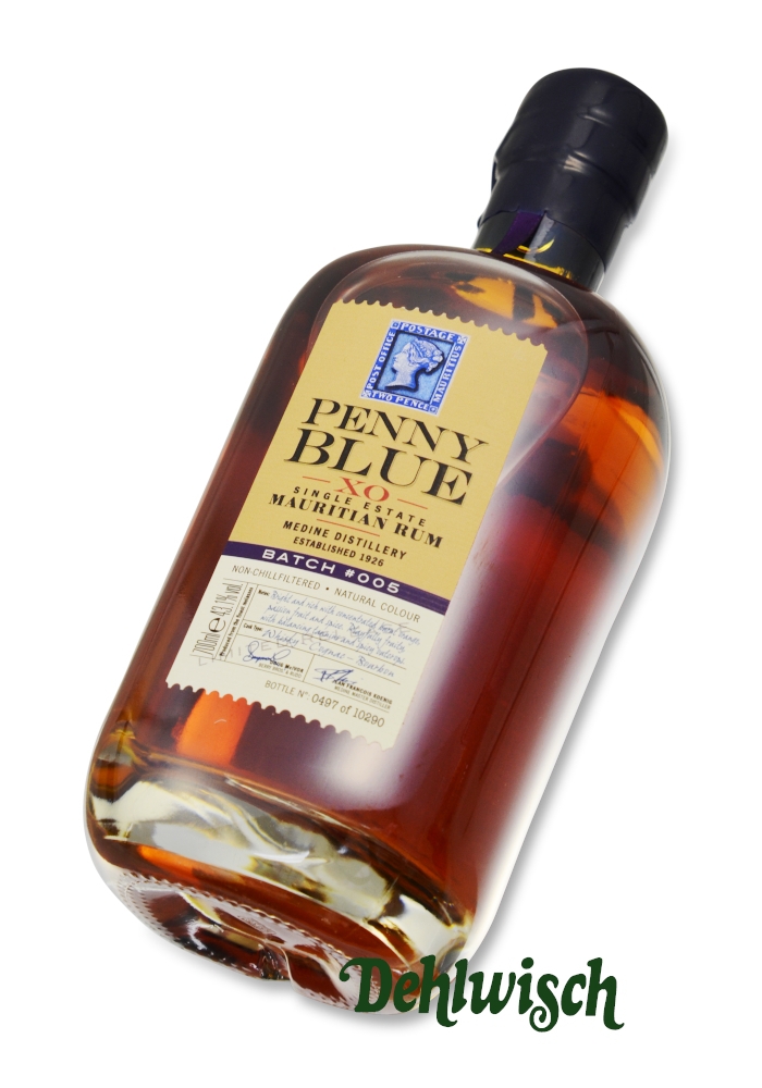Penny Blue XO Rum Mauritius 43,2% 0,70l