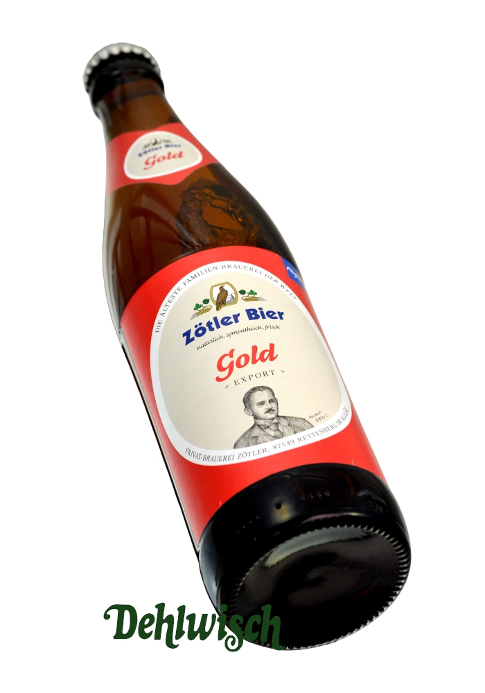 Zötler Gold Traditionsbier Allgäu 0,50l