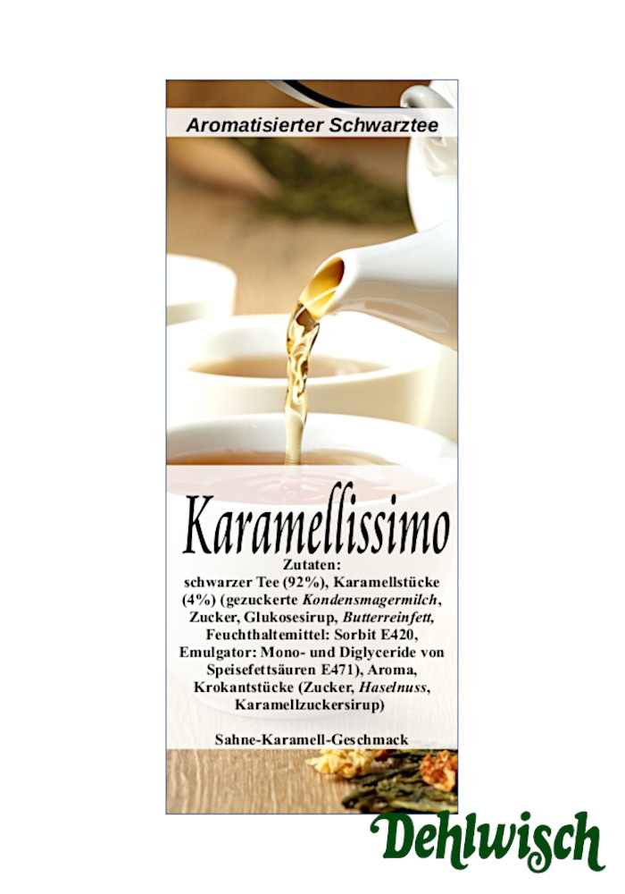 Karamellissimo - aromatisierter Tee