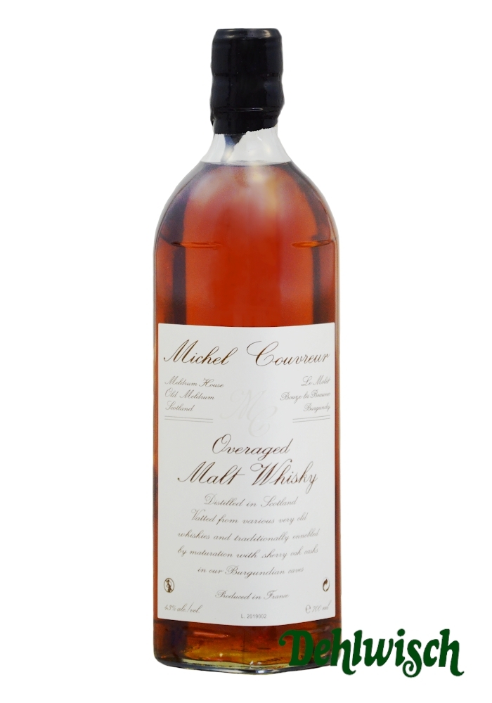 Couvreur Overaged Malt Whisky 43% 0,70l