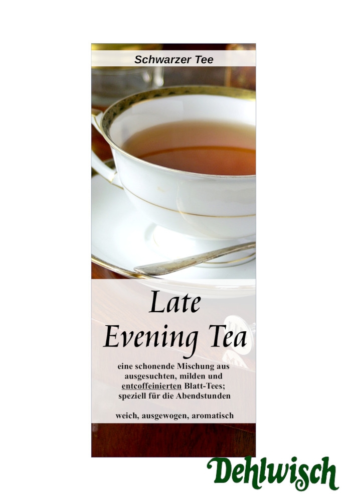 English Late Evening-Tea