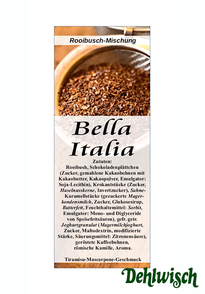 Bella Italia - aromatisierter Rooibush