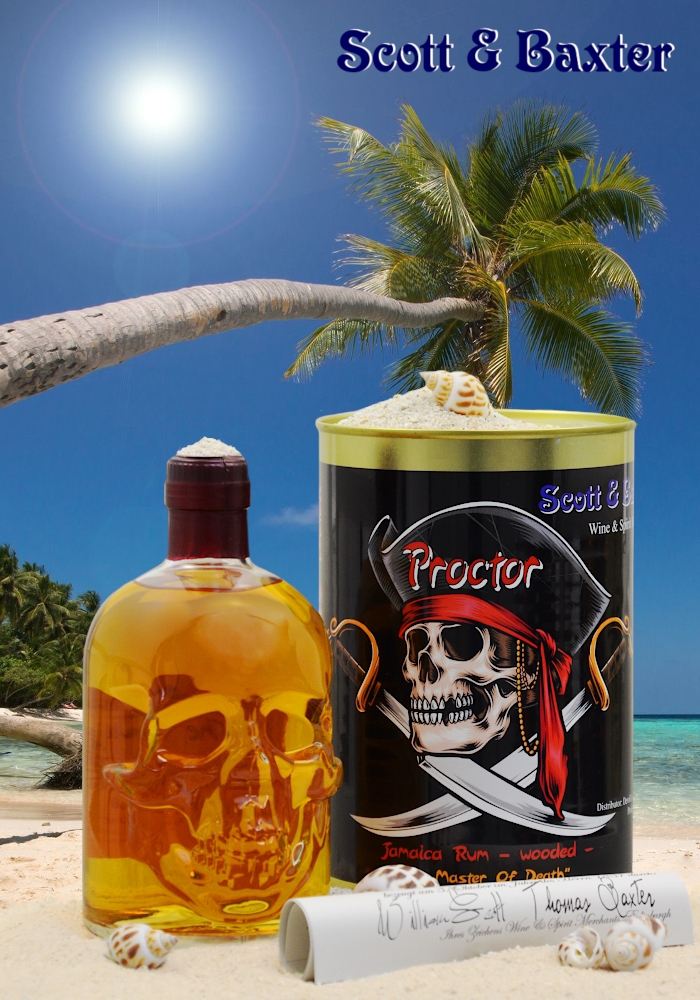 Scott & B. OTDB Proctor Jamaica Rum  42% 0,50l
