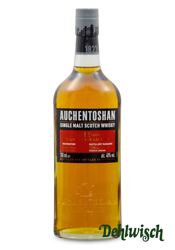 Auchentoshan Lowland Malt Whisky 12yrs 40% 0,70l