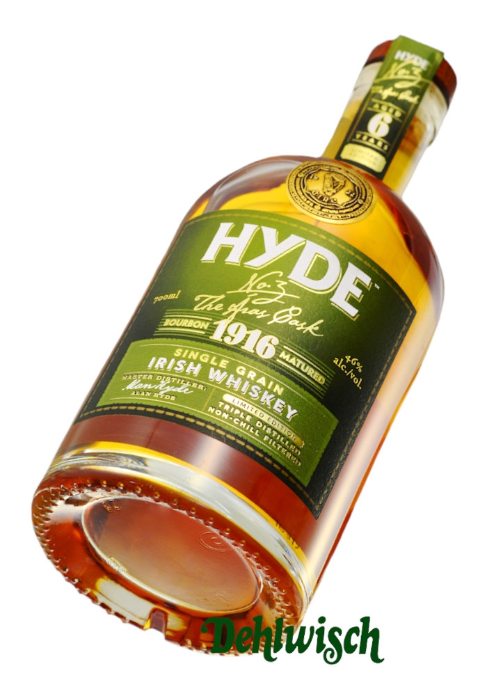 Hyde No. 3 Irish Single Grain Whiskey 46% 0,70l