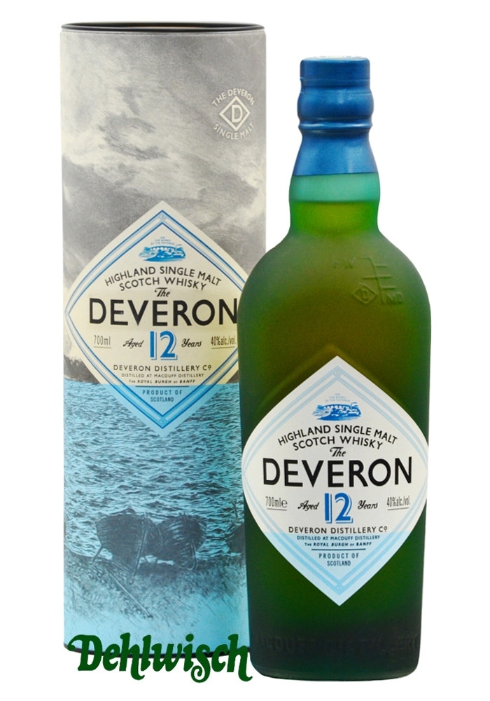 Glen Deveron Highland Malt Whisky 12yrs 40% 0,70l
