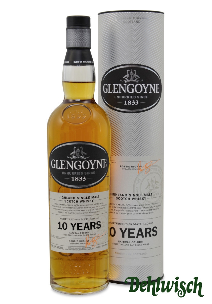 Glengoyne Highland Malt Whisky 10yrs 40% 0,70l