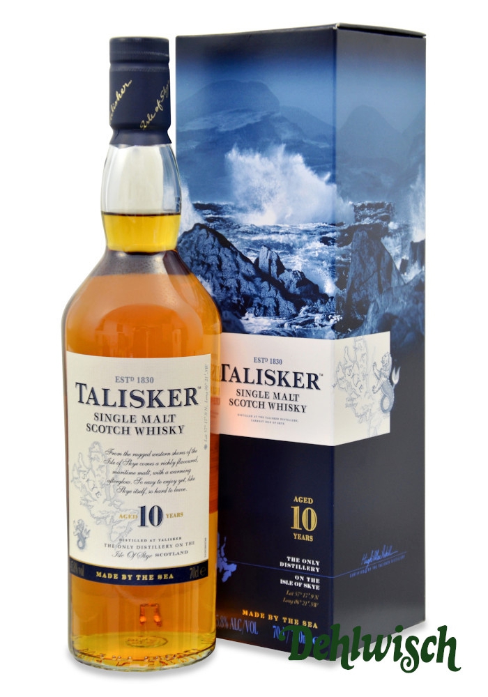 Talisker Skye Malt Whisky 10yrs 45,8% 0,70l