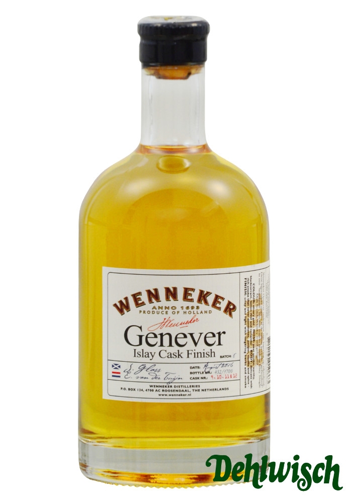 Wenneker Genever Islay Cask Finish 36% 0,50l