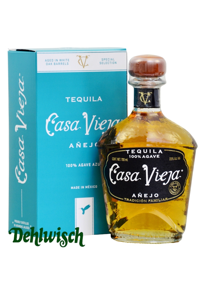 Casa Vieja Tequila Anjeo 38% 0,70l