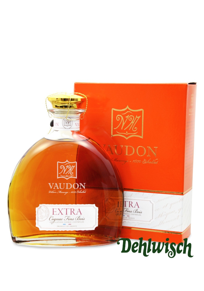 Vaudon Cognac EXTRA Carafe 44% 0,70l