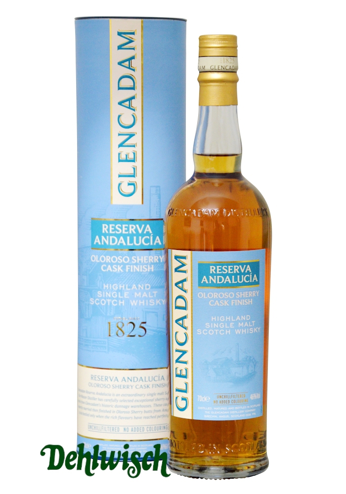 Glencadam Whisky Reserva Andalucia 46% 0,70l