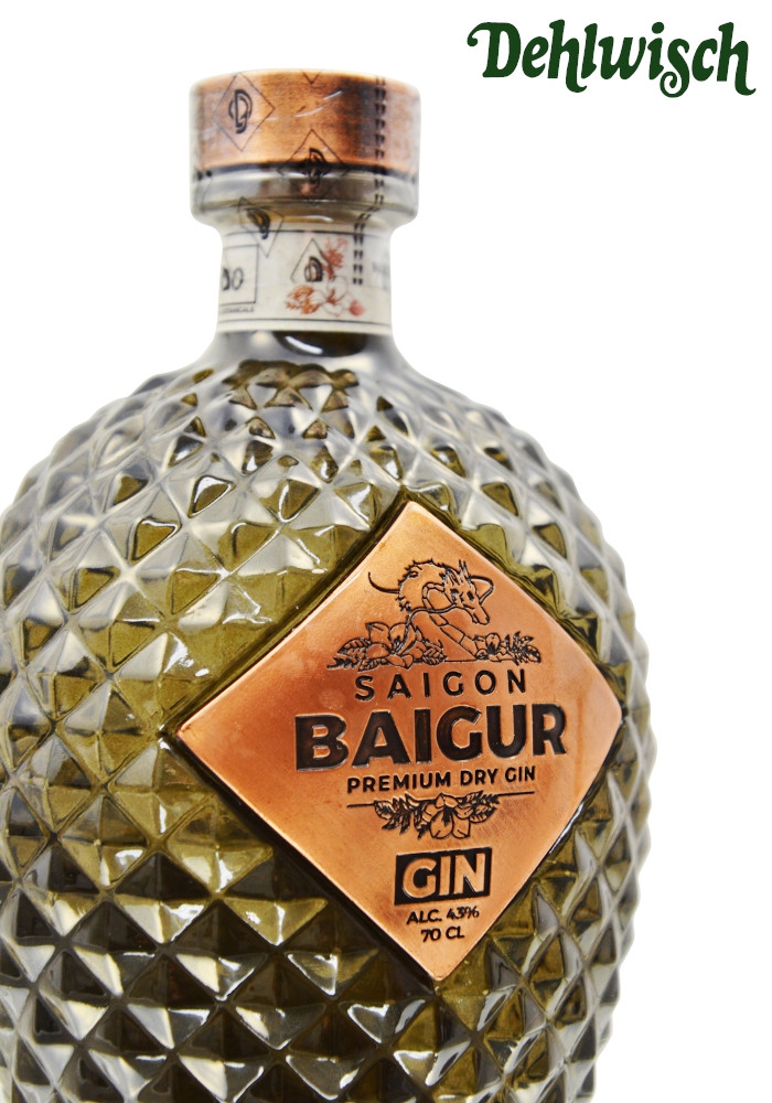 Saigon Baigur Gin Vietnam 43% 0,70l