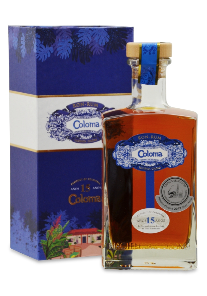 Coloma Rum Columbia 15 yrs 40% 0,70l