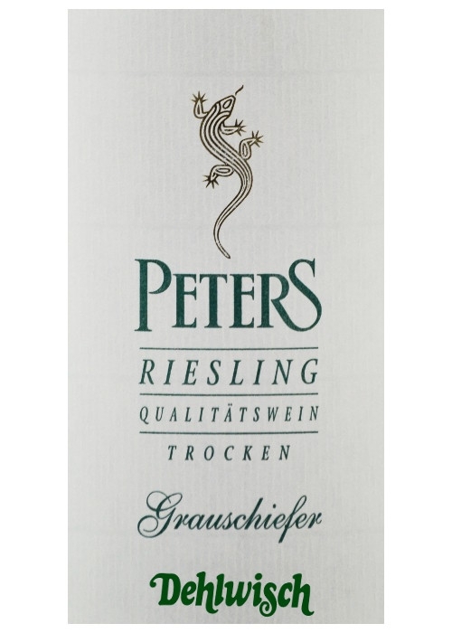 Peters Grauschiefer Riesling trocken 0,75l