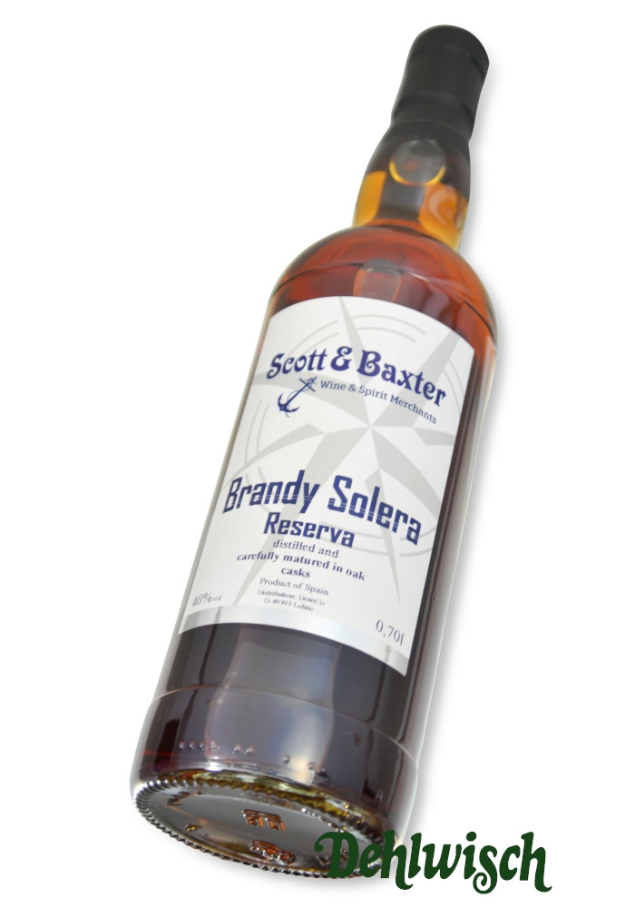 Scott & B. Solera Reserva Brandy 40% 0,70l