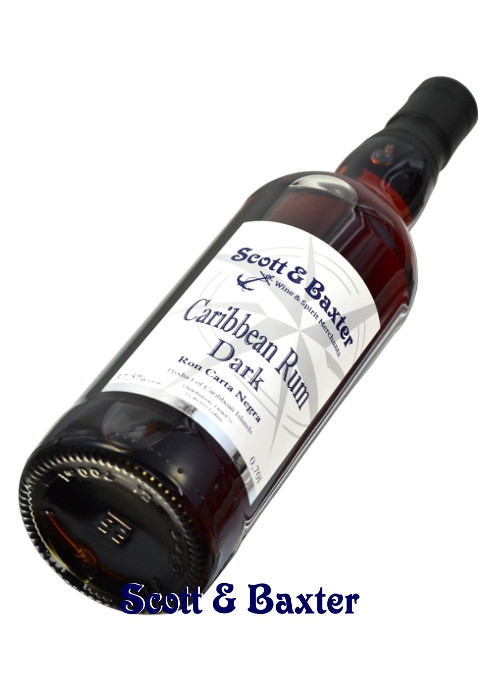 Scott & B. Dark Caribb. Rum 37,5% 0,70l