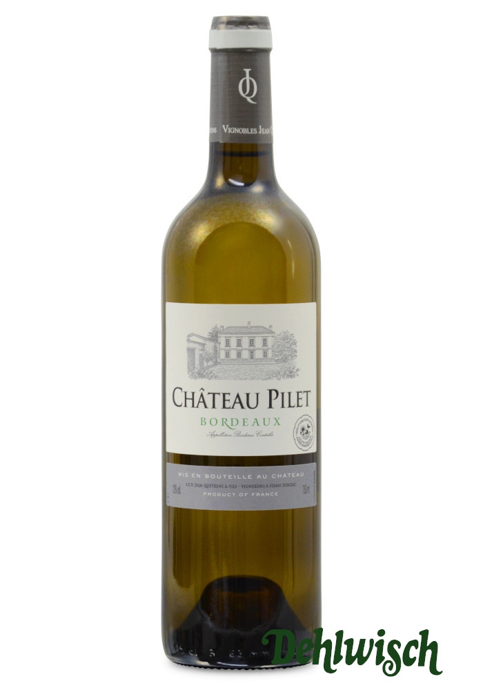 Château Pilet Bordeaux Blanc 0,75l