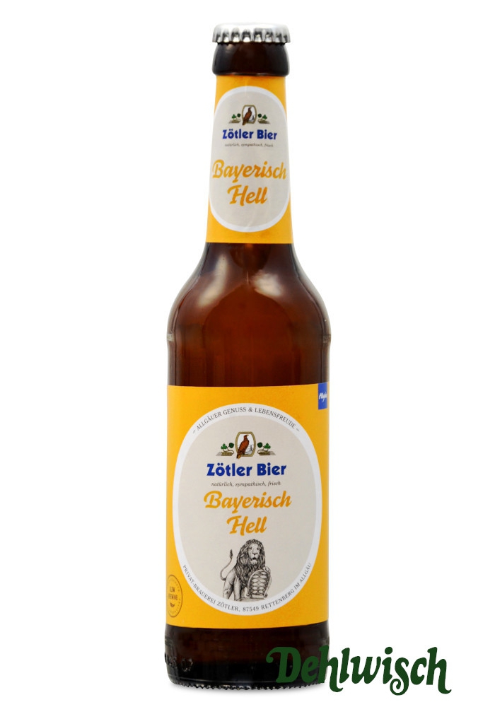 Zötler Bier Bayerisch Hell 0,33l