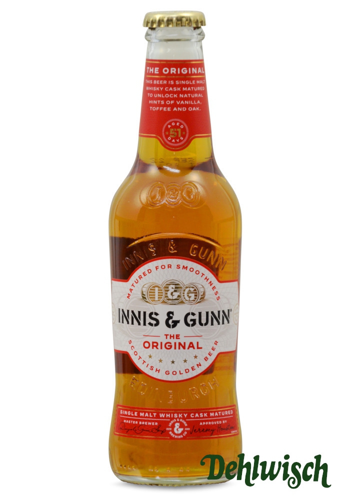 Innis & Gunn Original Bourbon Barrel 6,6% 0,33l