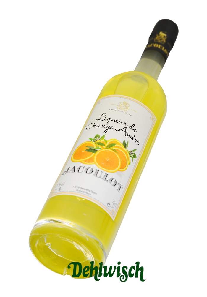 Jacoulot Liqueur Orange Amère 21% 0,70l