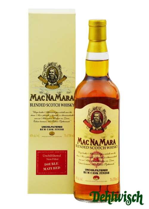 Mac NaMara Scotch Whisky Rum Cask 40% 0,70l