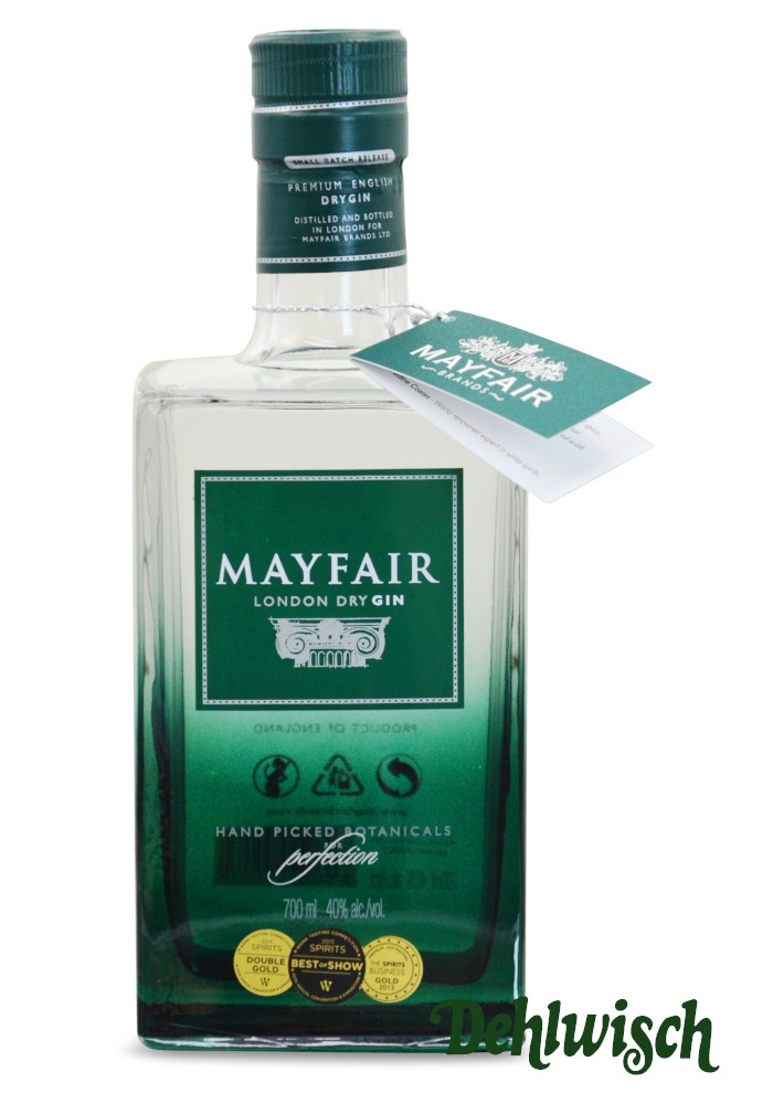 Mayfair London Dry Gin 40% 0,70l