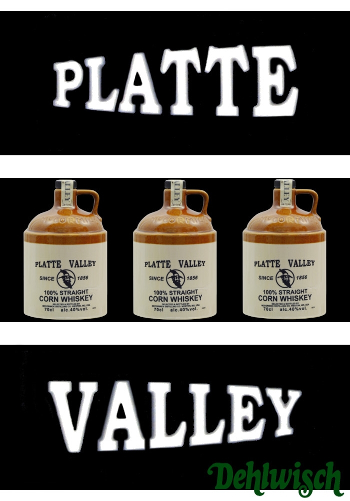 Platte Valley Corn Whiskey USA 40% 0,70l