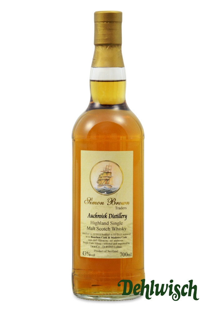 Simon Brown Auchroisk Whisky Madeira 43% 0,70l
