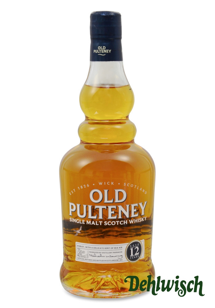Pulteney Highland Malt Whisky 12yrs 40% 0,70l