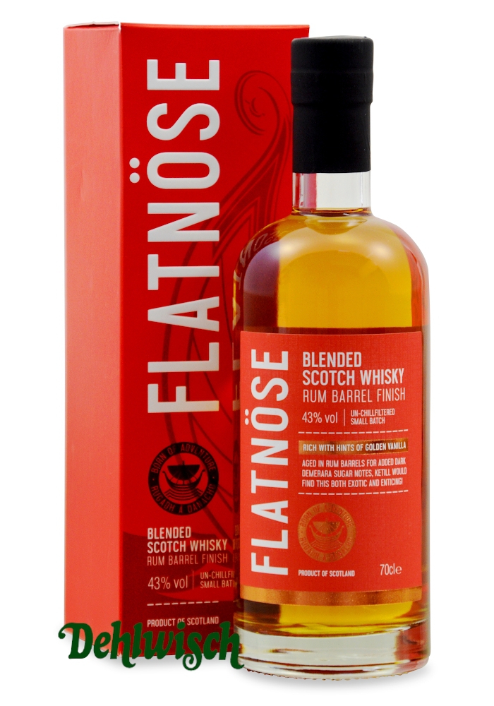 The Islay Boys Flatnoese Blend Rum Cask 43% 0,70l
