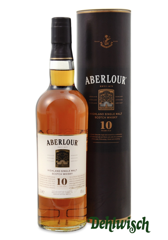 Aberlour Highland Malt Whisky 10yrs 40% 0,70l