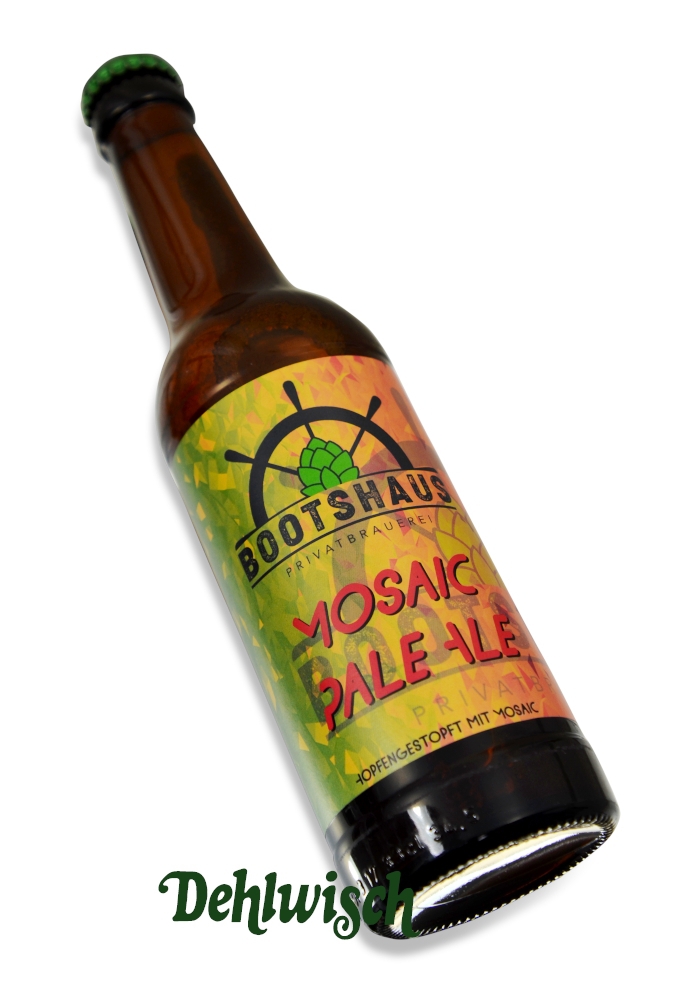 Bootshaus Mosaik Pale Ale Bier 6,2% 0,33l