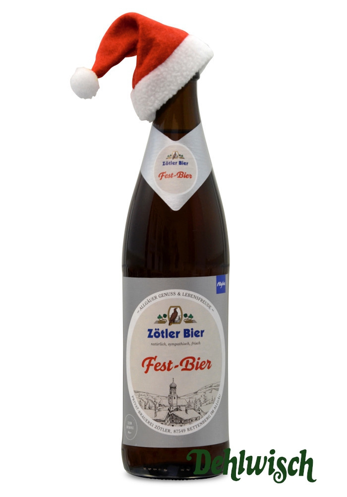 Zötler Weihnachts-Fest-Bier Allgäu 0,50l
