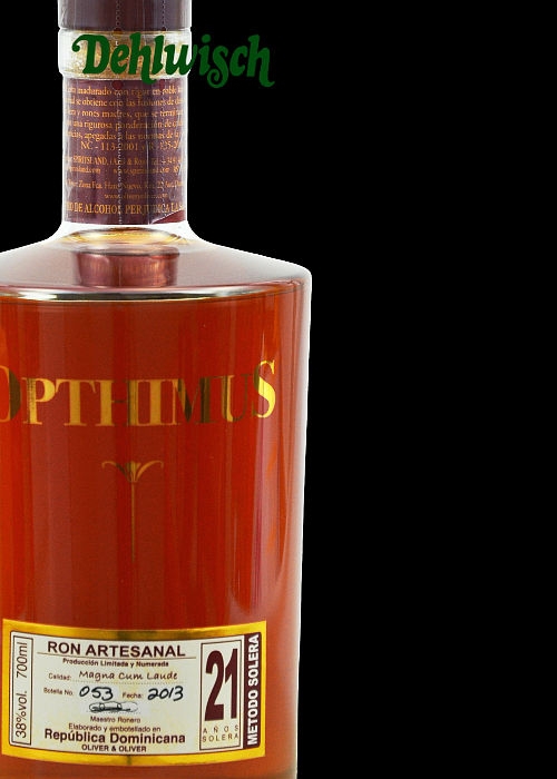 Opthimus Rum 21 yrs 38% 0,70l