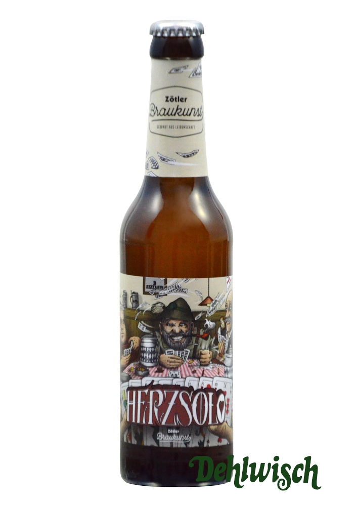 Zötler Bier "Herzsolo" IPA Typ 5,2% 0,33l