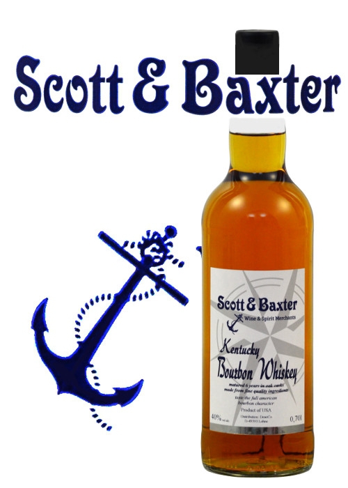 Scott & B. Kent. Bourbon Whiskey 40% 0,70l