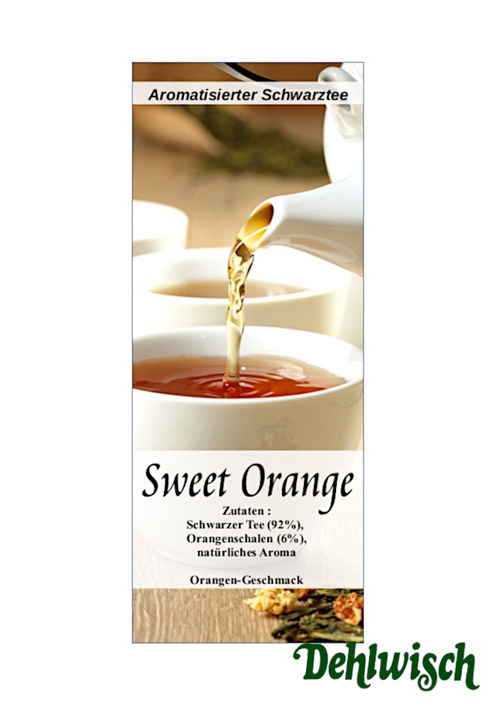 Sweet Orange - aromatisierter Schwarztee