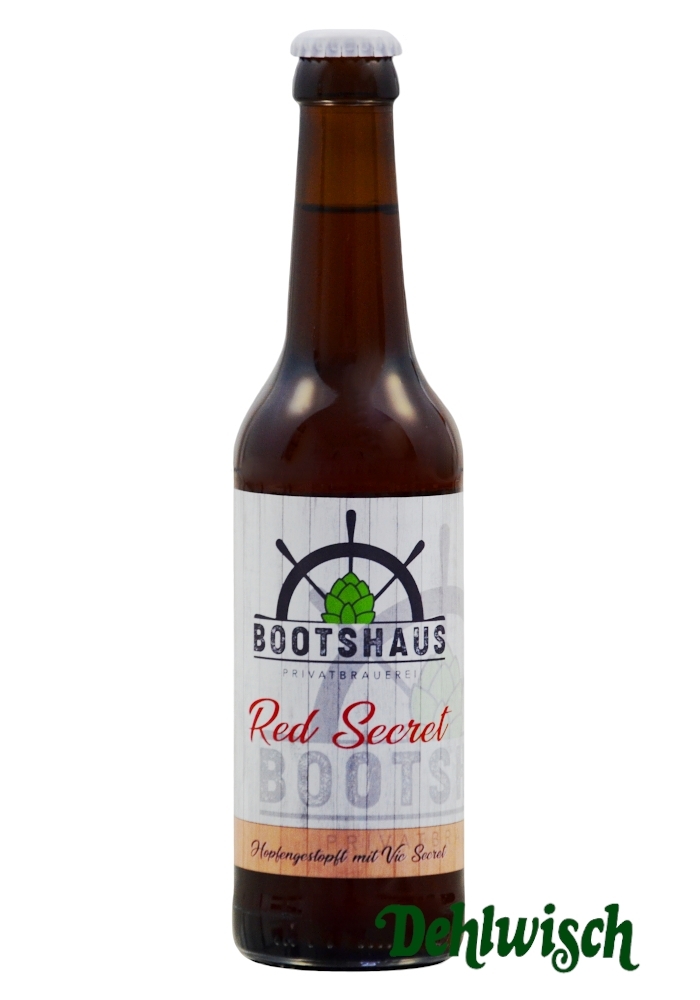 Bootshaus Red Secret Bier 5,3% 0,33l