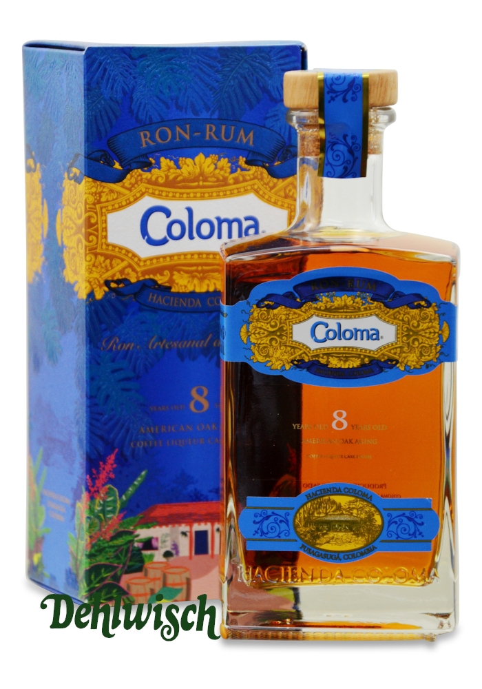 Coloma Rum Columbia 8 yrs 40% 0,70l