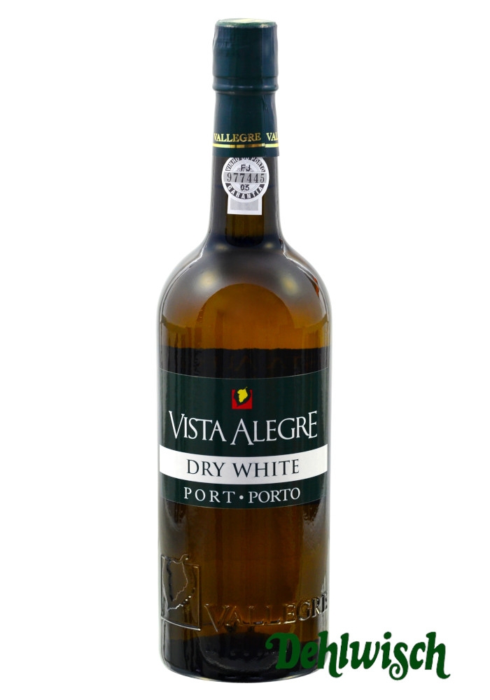 Vallegre Dry White Port - trocken 19% 0,75l