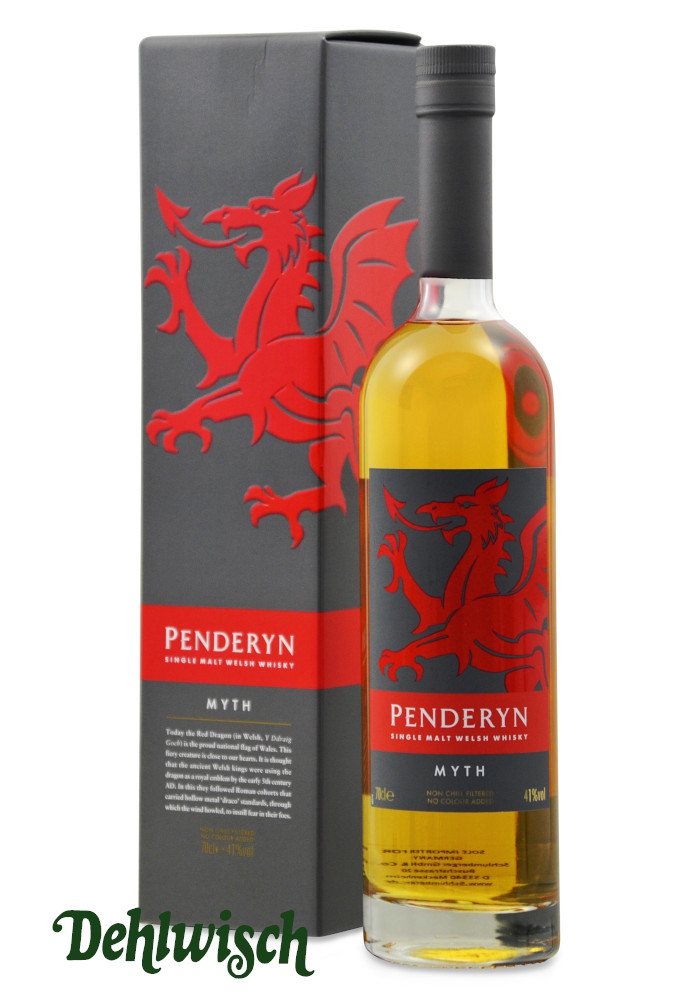 Penderyn Myth Welsh Malt Whisky 41% 0,70l