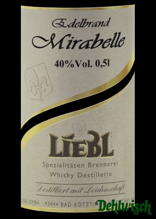 Liebl Mirabellenbrand 40% 0,50l