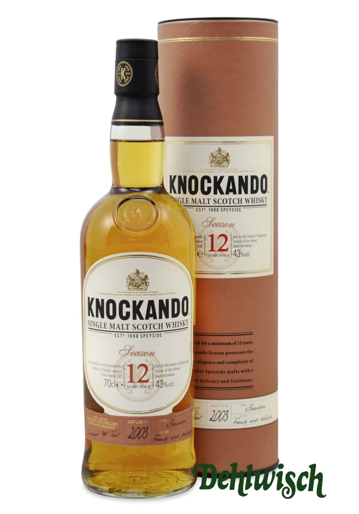 Knockando Highland Malt Whisky Vintage 43% 0,70l