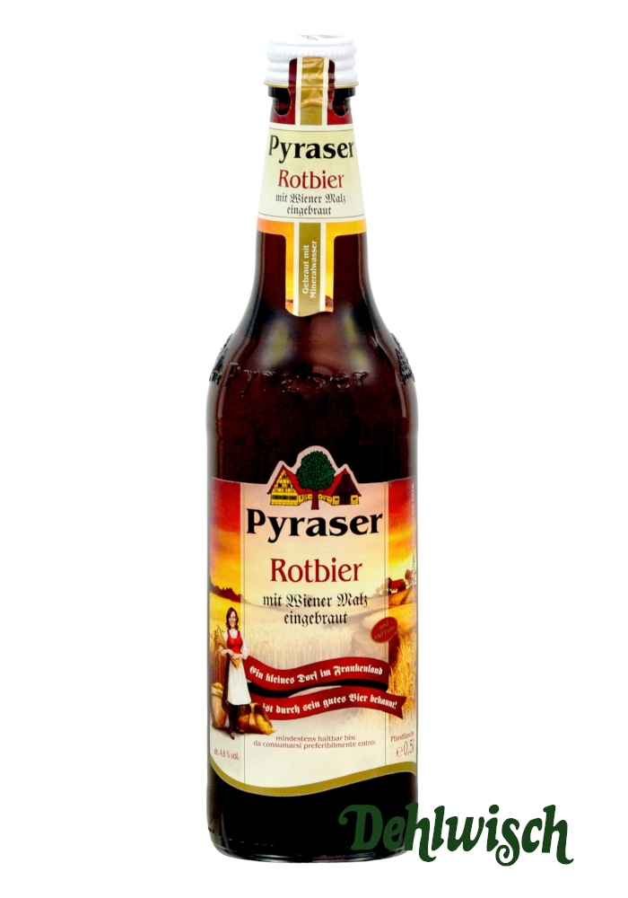 Pyraser Rotbier mit Wiener Malz 0,50l