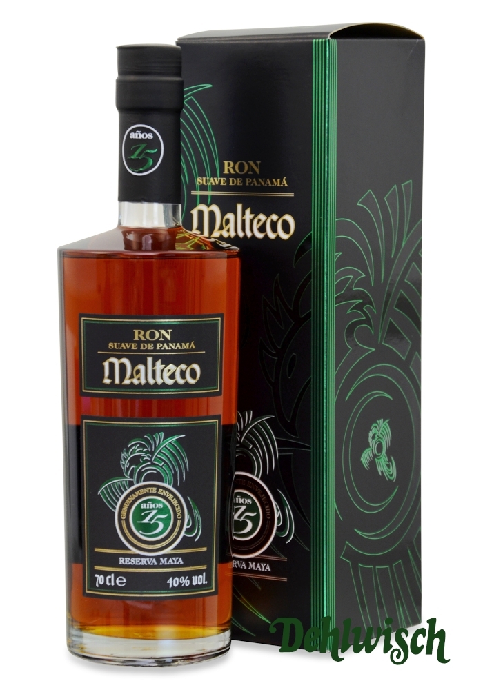 Malteco Panama Rum 15 yrs 41,5% 0,70l